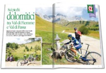 Sui picchi dolomitici tra Val di Fiemme e Fassa