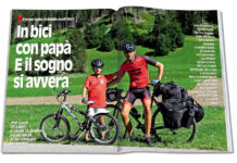In bici con papà. E il sogno si avvera
