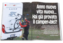 Anno nuovo vita nuova… Hai già provato il camper+bici? Apertura giornale