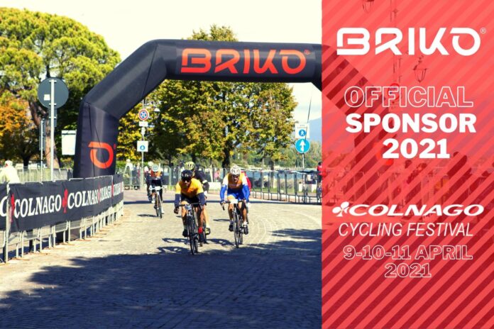 Briko, official sponsor del Colnago Cycling Festival.