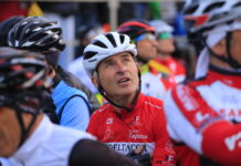 Maratona delle Dolomiti 2022 / Daniele Bertozzi aspetta Stagni alle prossime gare: «Vediamo se è un fenomeno» Daniele Bertozzi in griglia di partenza alla Nove Colli