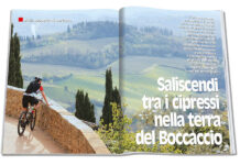 Saliscendi tra i cipressi nella terra del Boccaccio