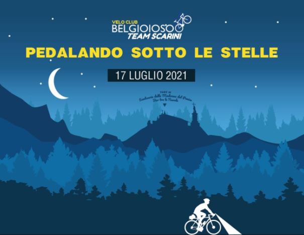 Pedalando sotto le stelle
