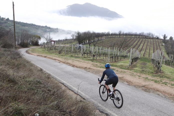 itinerario cicloturistico (tappa 3 Peschiera Padova), colli euganei