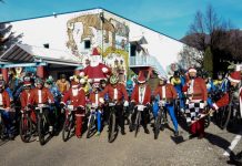 Pedalata di Babbo Natale: la carica dei 90 a Gemonio