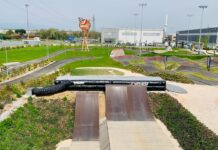 In bici al Vittoria Park, tra il pavé della Roubaix e lo sterrato della Strade Bianche
