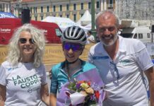 GF Fausto Coppi, vincono l’ex pro’ Raggio e Arnaudo. Grande successo: 2.200 al via