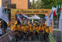 Sold-out la terza edizione della Pedalata delle Stelle a Mordano