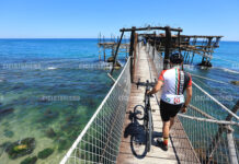 Trabocchi e ciclabili tra il cielo e il mare