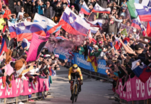 Dopo Roglic, 22 mila ciclisti sul Lussari (ora è chiuso)