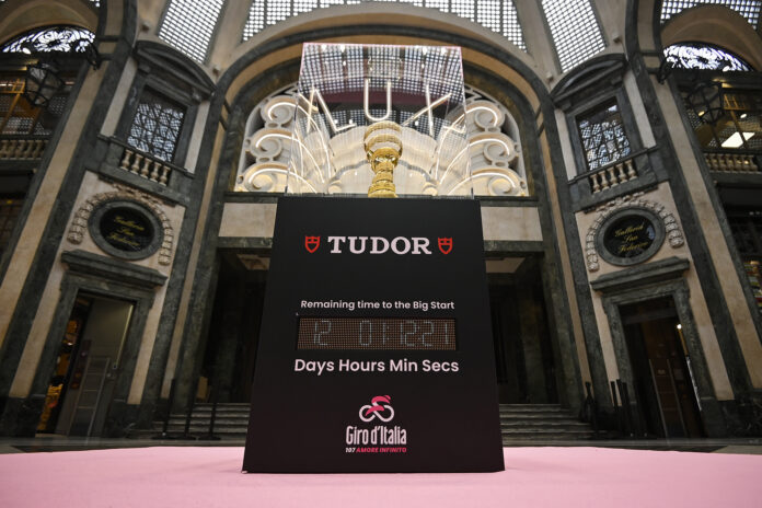 Inaugurato il conto alla rovescia per la grande partenza del Giro d'Italia.
