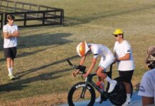 Il record del mondo di Sporzon si è infranto dopo due ore a causa di una caduta