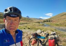 Claudio Marinangeli di nuovo in Sud America, alla scoperta della Patagonia Claudio Marinangeli in Patagonia
