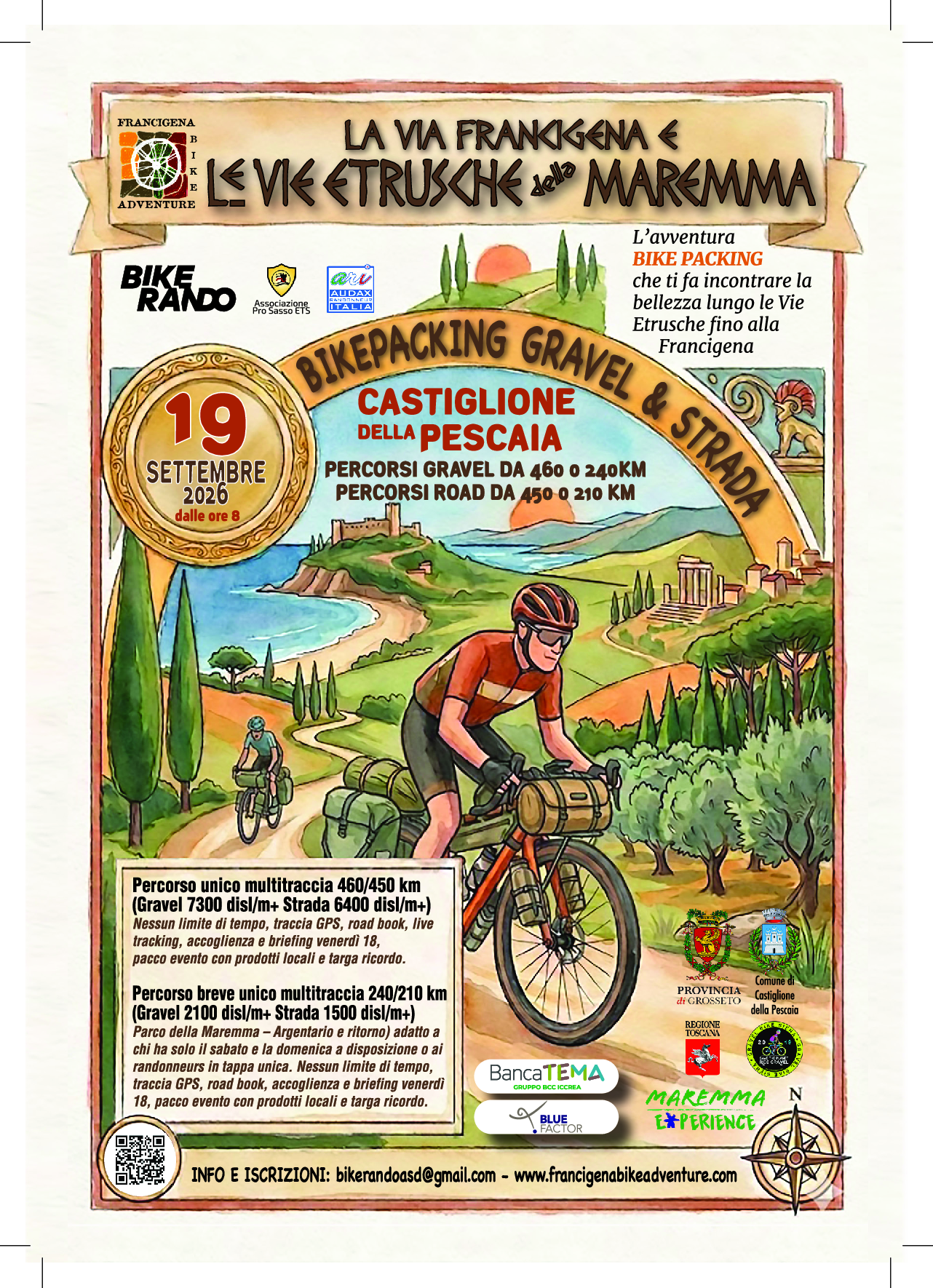 La Via Francigena e le Vie Etrusche della Maremma
